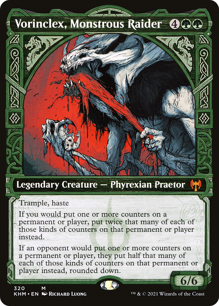 Vorinclex, Monstrous Raider (Showcase) (KHM-320)  Foil - Kaldheim: (Showcase)