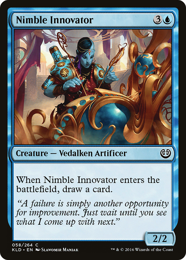 Nimble Innovator (KLD-058)  Foil - Kaladesh