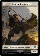 Human Soldier (TLTR-002)  Foil - Tales of Middle-earth Tokens