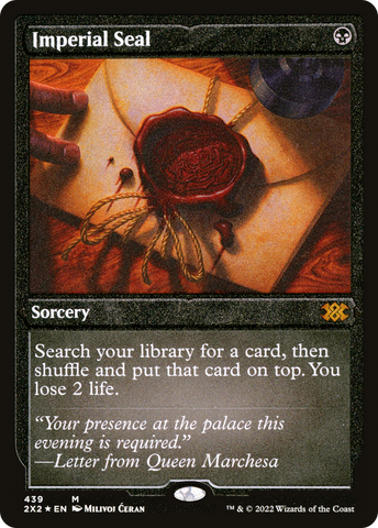 Imperial Seal (Foil Etched) (2X2-439)  Foil - Double Masters 2022