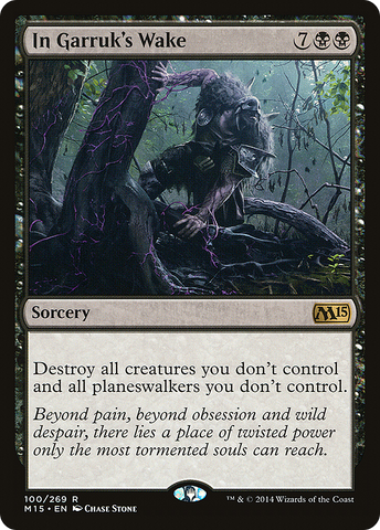 In Garruk's Wake (M15-100)  Foil - Magic 2015