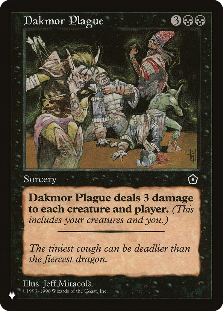 Dakmor Plague (LIST-P02-69)  - The List