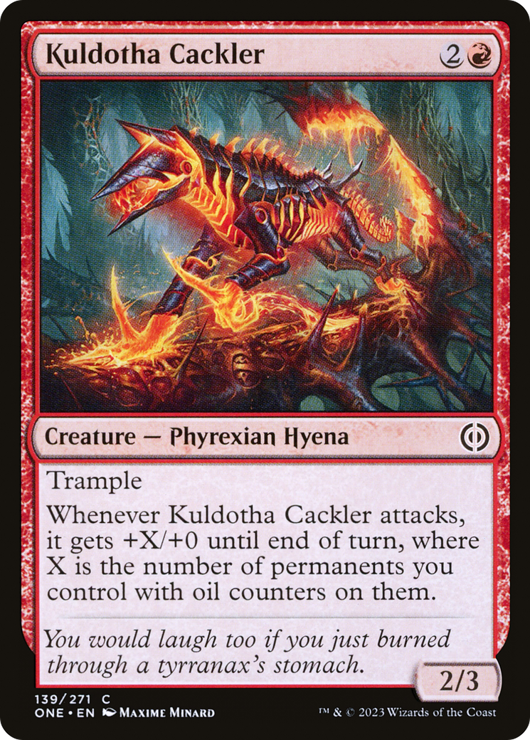 Kuldotha Cackler (ONE-139)  Foil - Phyrexia: All Will Be One