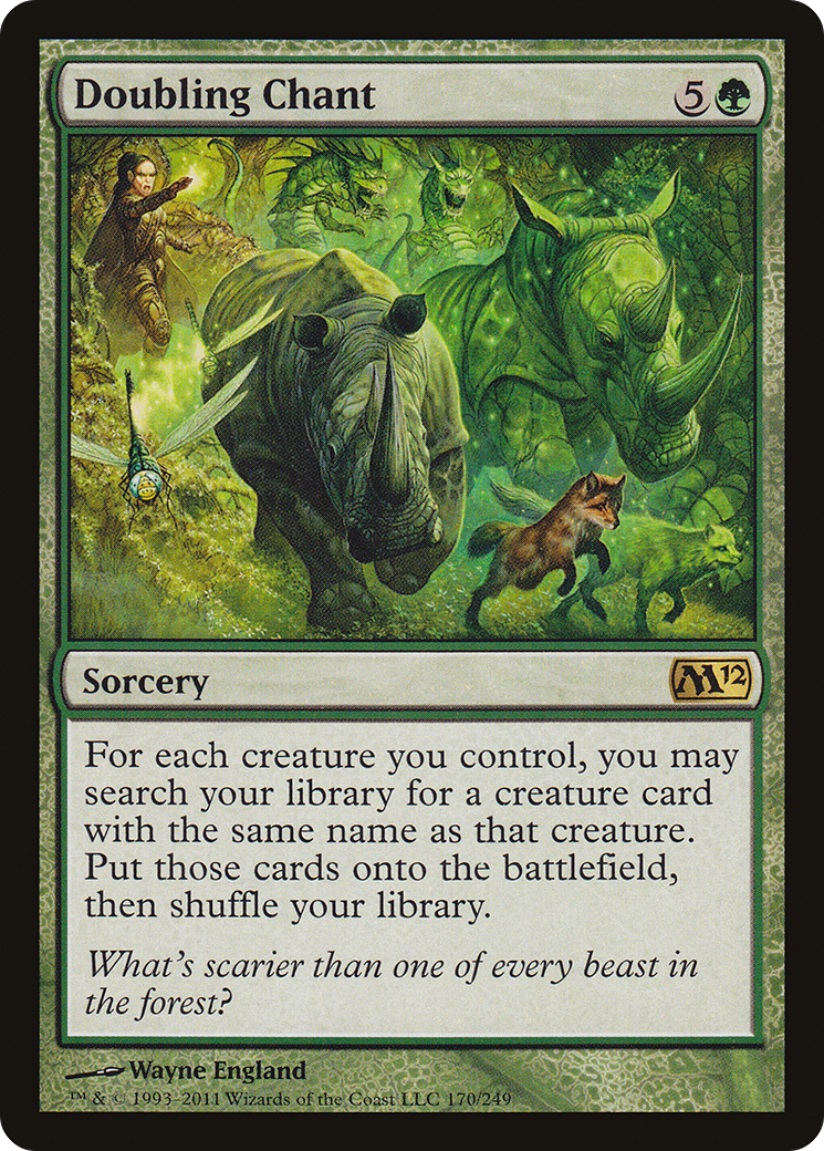 Doubling Chant (M12-170)  Foil - Magic 2012