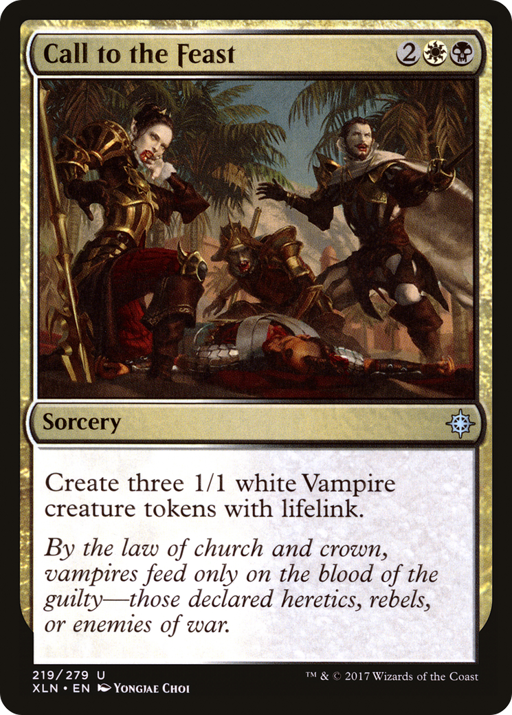 Call to the Feast (XLN-219)  - Ixalan