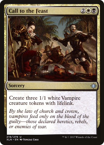 Call to the Feast (XLN-219)  - Ixalan