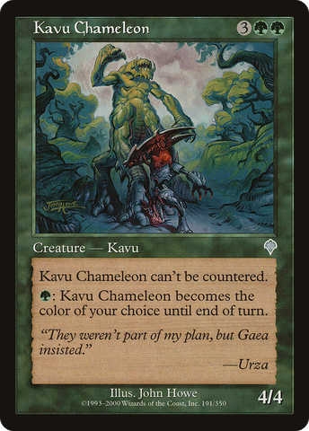 Kavu Chameleon (INV-191) - Invasion