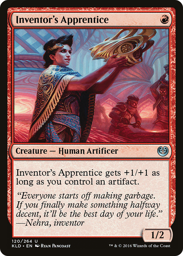 Inventor's Apprentice (KLD-120)  Foil - Kaladesh