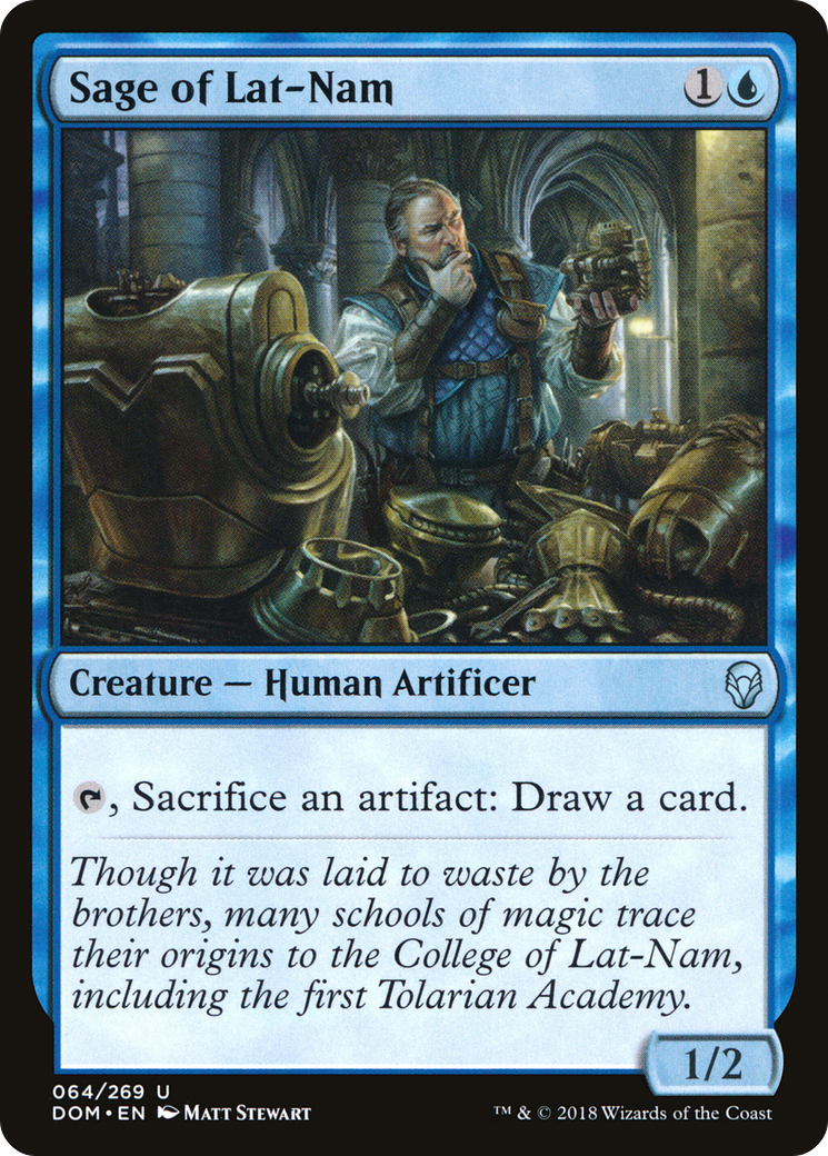 Sage of Lat-Nam (DOM-064)  - Dominaria