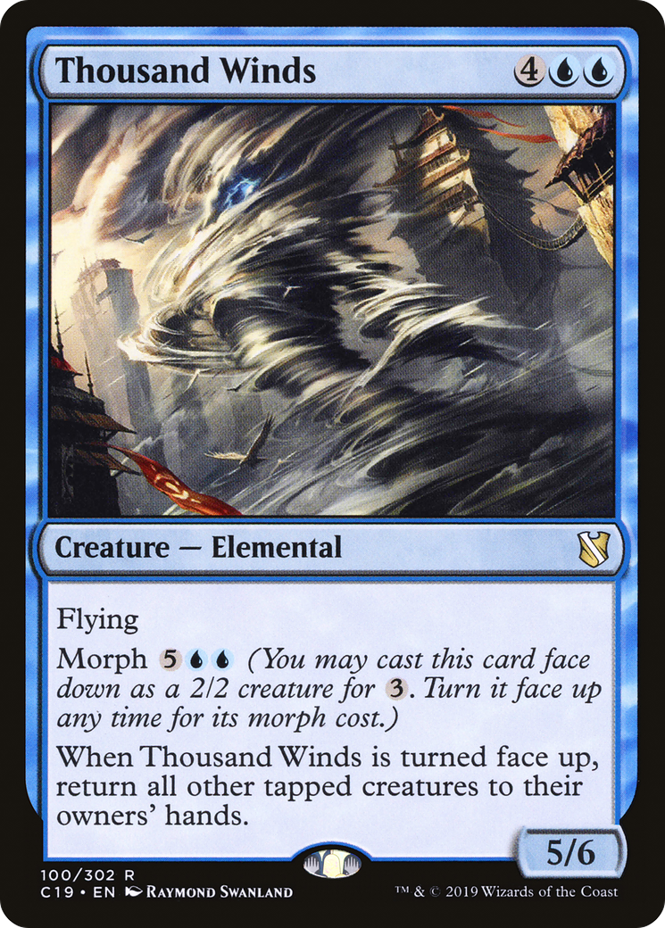 Thousand Winds (C19-100)  - Commander 2019