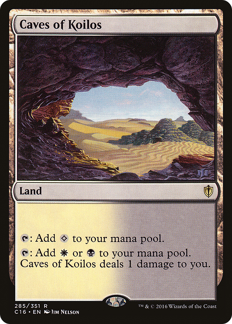 Caves of Koilos (C16-285)  - Commander 2016