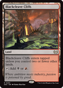 Blackcleave Cliffs (DSC-263)  - Duskmourn: House of Horror Commander