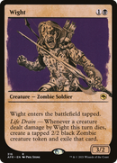 Wight (AFR-316) - Adventures in the Forgotten Realms: (Showcase) Foil