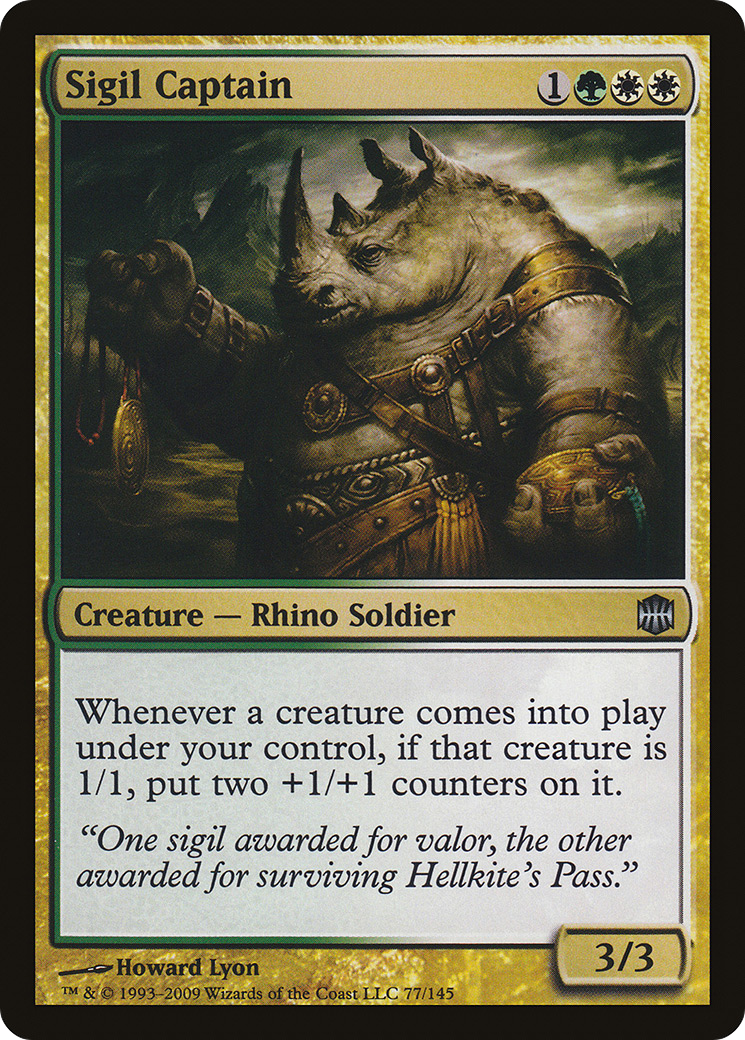 Sigil Captain (ARB-077)  - Alara Reborn