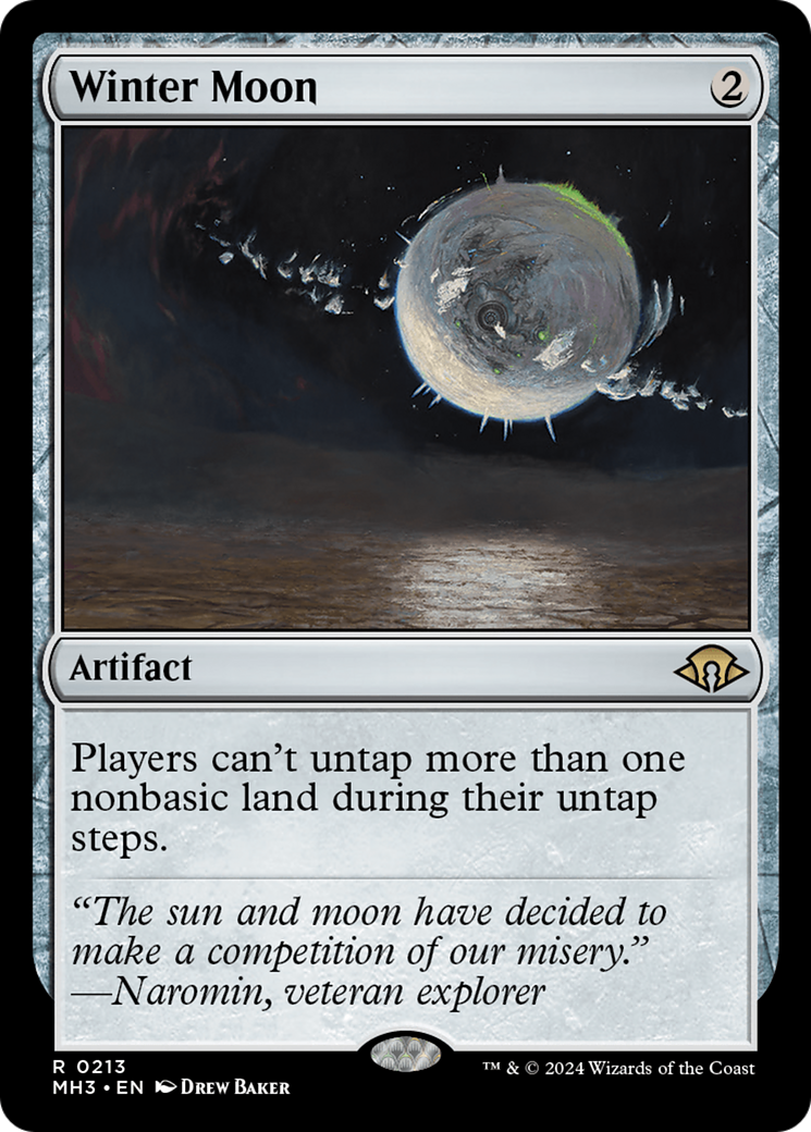 Winter Moon (MH3-213)  Foil - Modern Horizons 3