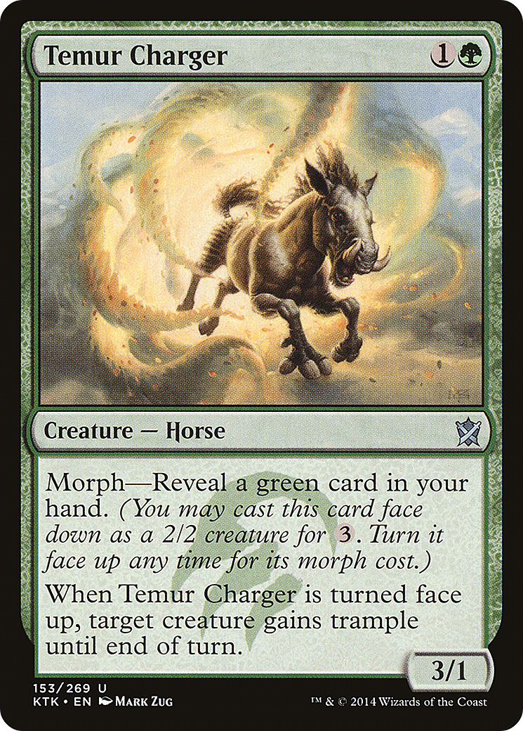 Temur Charger (KTK-153) - Khans of Tarkir Foil