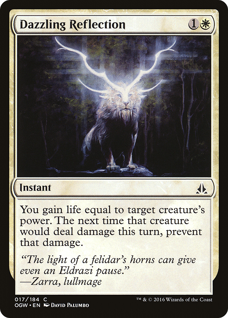 Dazzling Reflection (OGW-017)  - Oath of the Gatewatch