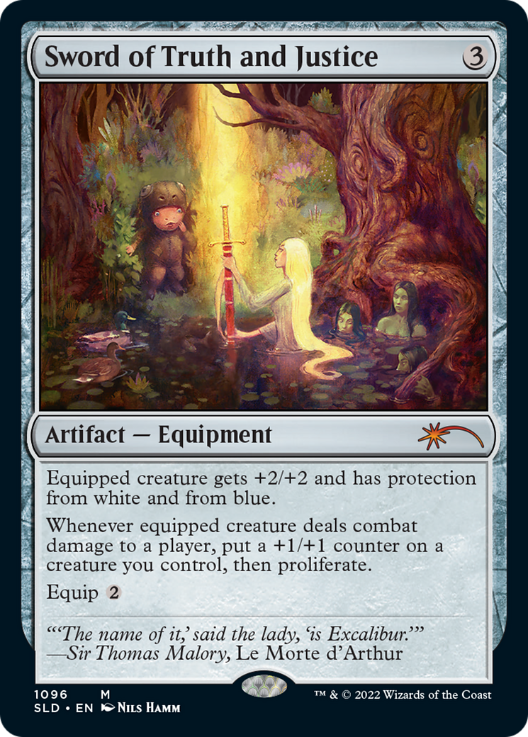 Sword of Truth and Justice (SLD-1096) - Secret Lair Drop