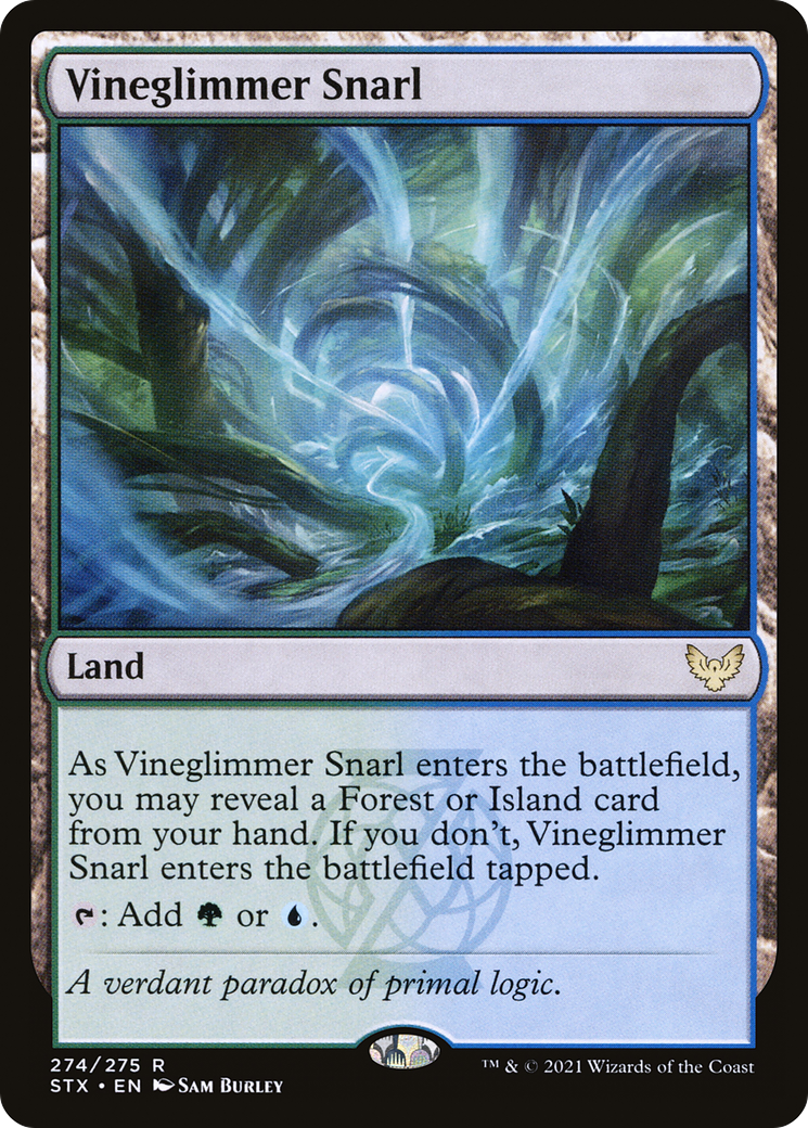 Vineglimmer Snarl (STX-274)  - Strixhaven: School of Mages
