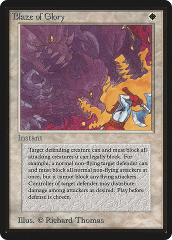 Blaze of Glory (LEB-)  - Limited Edition Beta