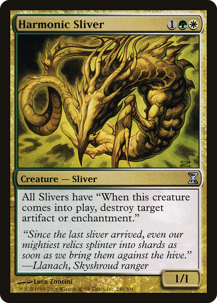 Harmonic Sliver (TSP-240)  - Time Spiral