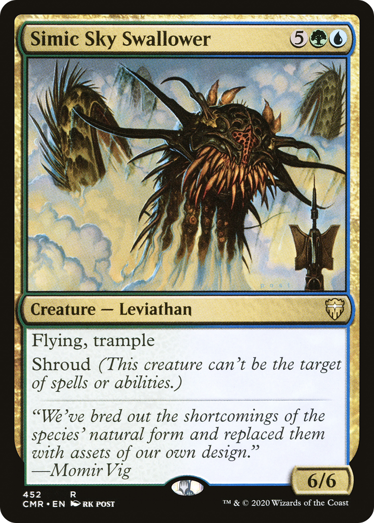 Simic Sky Swallower (CMR-452)  - Commander Legends