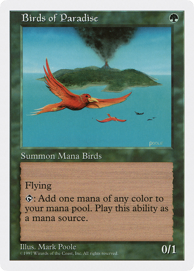 Birds of Paradise (5ED-142)  - Fifth Edition