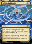 Whirlwind Denial (STA-023)  Foil - Strixhaven Mystical Archive: (Showcase) (Borderless)