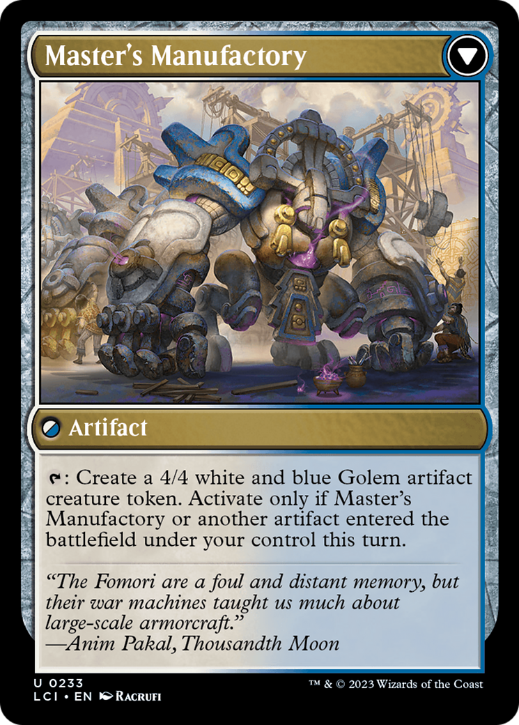 Master's Guide-Mural (LCI-233)  Foil - The Lost Caverns of Ixalan