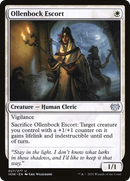 Ollenbock Escort (VOW-027)  Foil - Innistrad: Crimson Vow