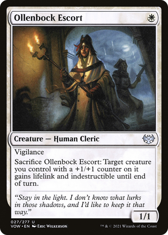 Ollenbock Escort (VOW-027)  - Innistrad: Crimson Vow