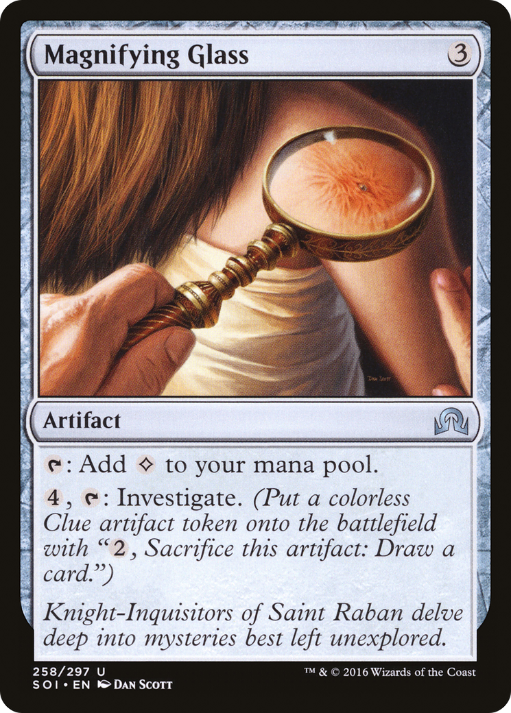 Magnifying Glass (SOI-258)  Foil - Shadows over Innistrad