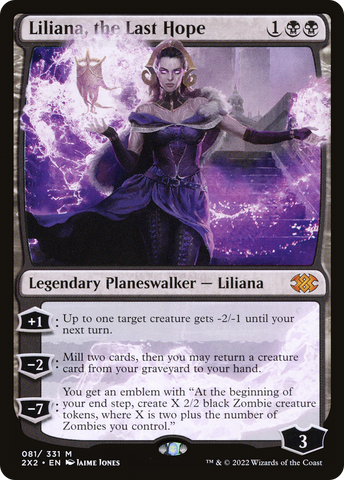 Liliana, the Last Hope (2X2-081)  Foil - Double Masters 2022