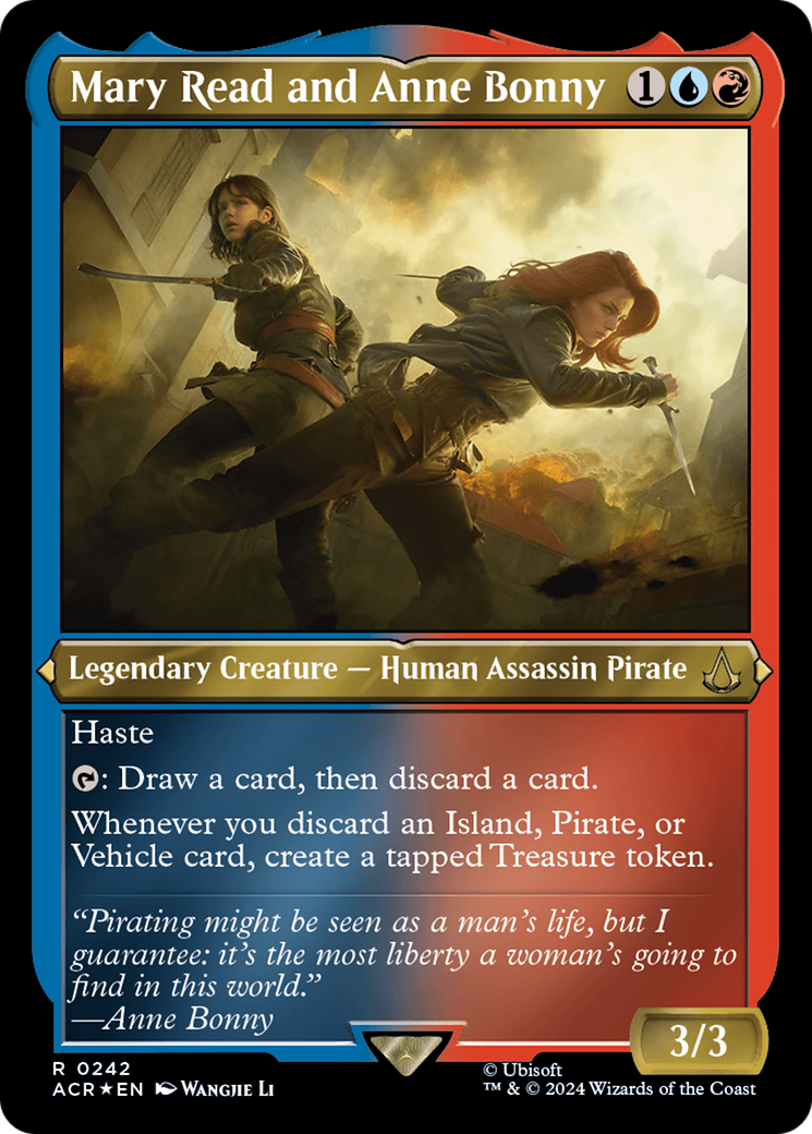 Mary Read and Anne Bonny (ACR-242)  Etched Foil - Assassin's Creed