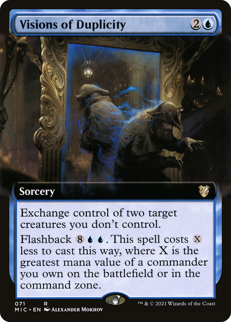 Visions of Duplicity (Extended Art) (MIC-071)  - Midnight Hunt Commander: (Extended Art)