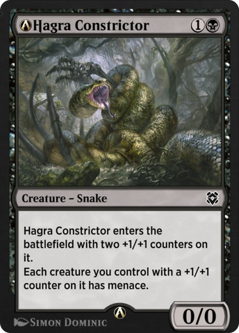 A-Hagra Constrictor (ZNR-A-105)  - Zendikar Rising
