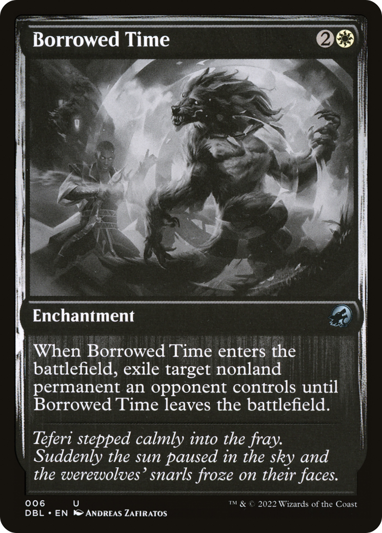 Borrowed Time (DBL-006)  Foil - Innistrad: Double Feature