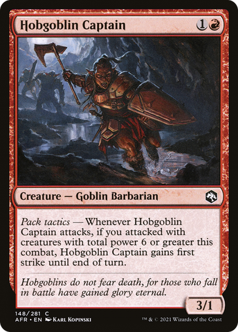 Hobgoblin Captain [Dungeons & Dragons: Adventures in the Forgotten Realms]