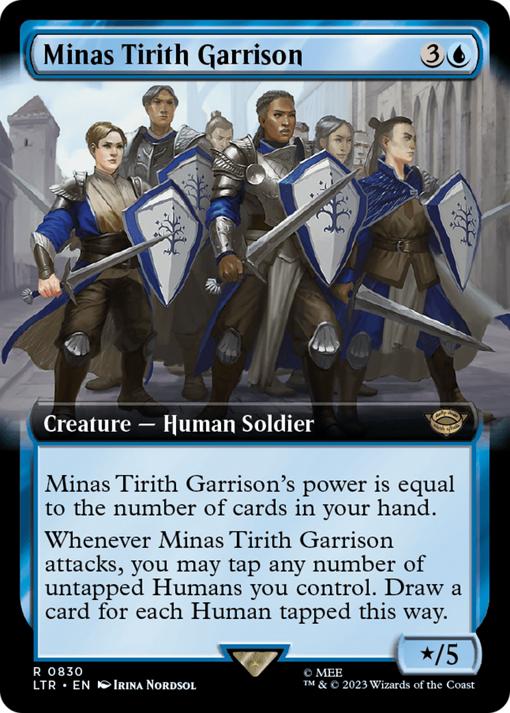 Minas Tirith Garrison (Extended Art) (LTR-830)  - The Lord of the Rings: Tales of Middle-earth: (Extended Art)