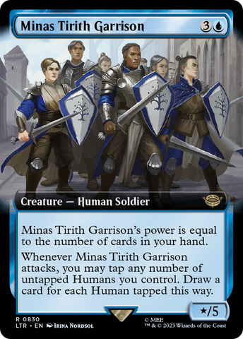 Minas Tirith Garrison (Extended Art) (LTR-830)  - The Lord of the Rings: Tales of Middle-earth: (Extended Art)