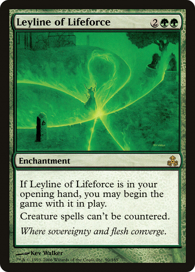 Leyline of Lifeforce (GPT-090)  - Guildpact