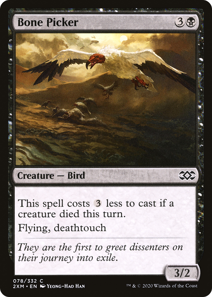 Bone Picker (2XM-078)  Foil - Double Masters