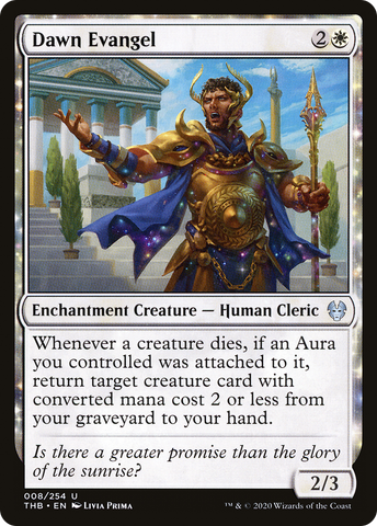 Dawn Evangel (THB-008)  Foil - Theros Beyond Death