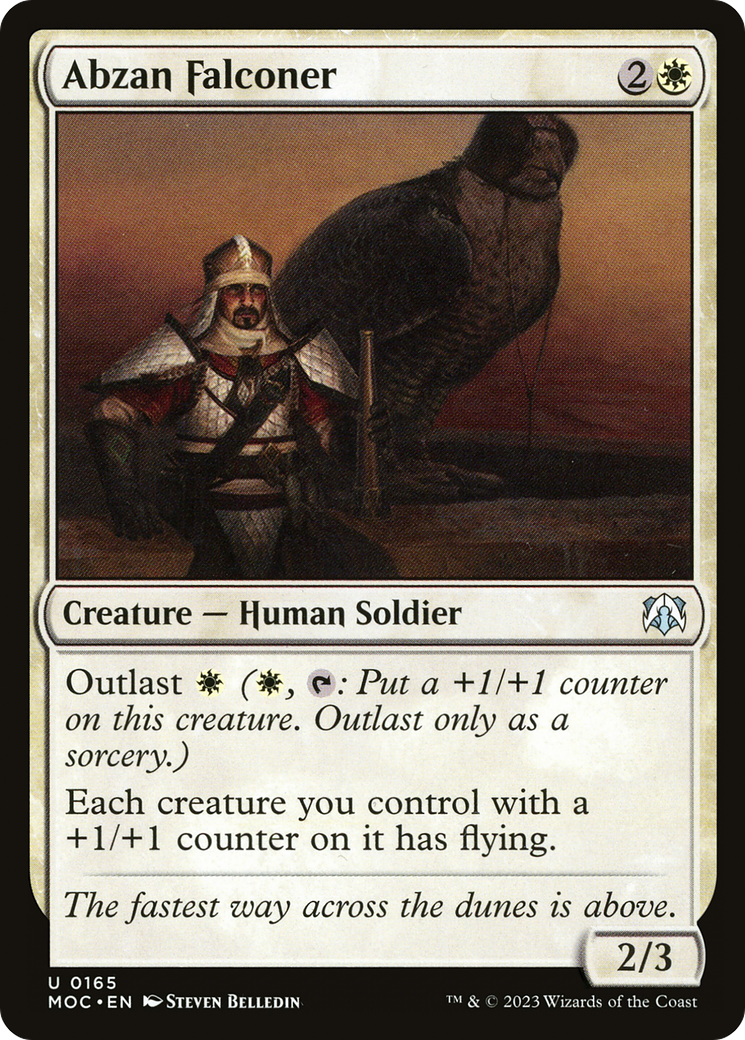Abzan Falconer (MOC-165)  - March of the Machine Commander