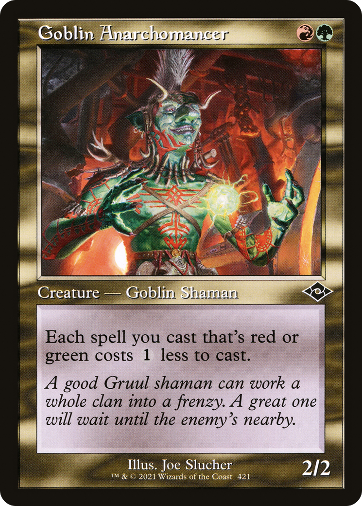 Goblin Anarchomancer (Retro Frame) (MH2-421)  - Modern Horizons 2
