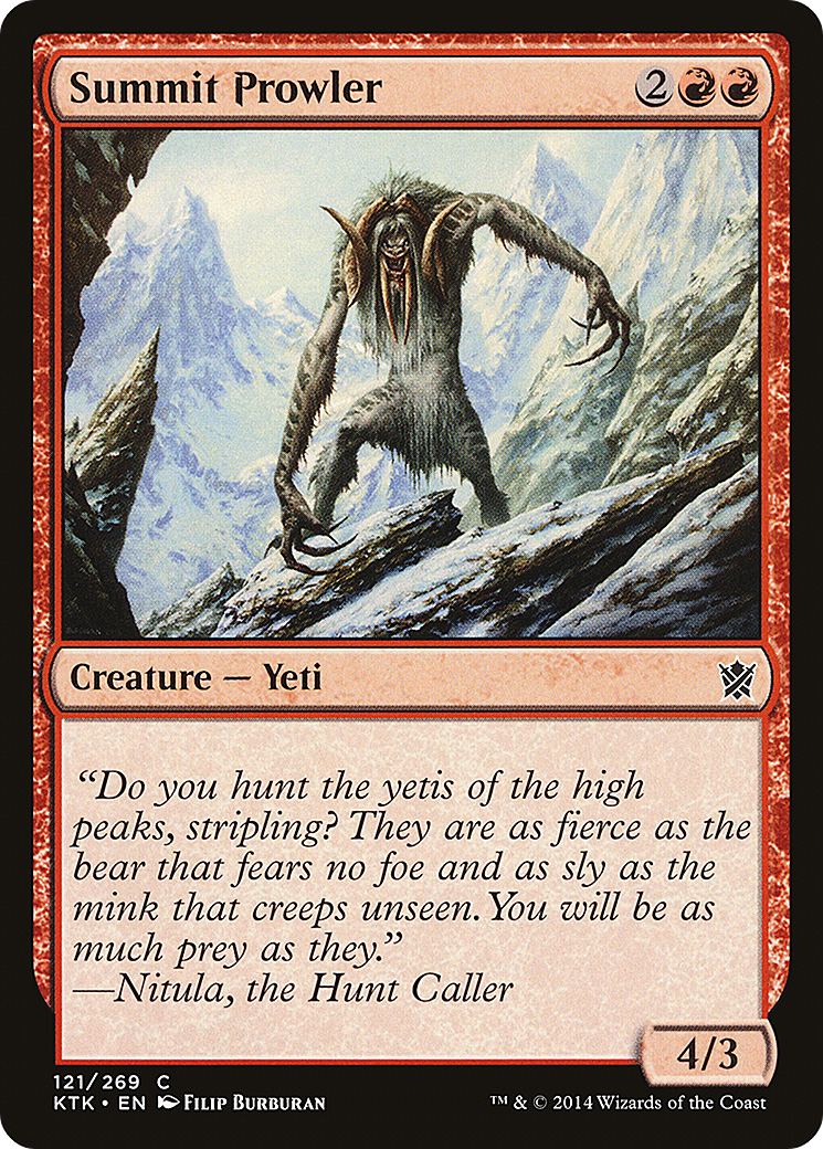 Summit Prowler (KTK-121)  - Khans of Tarkir