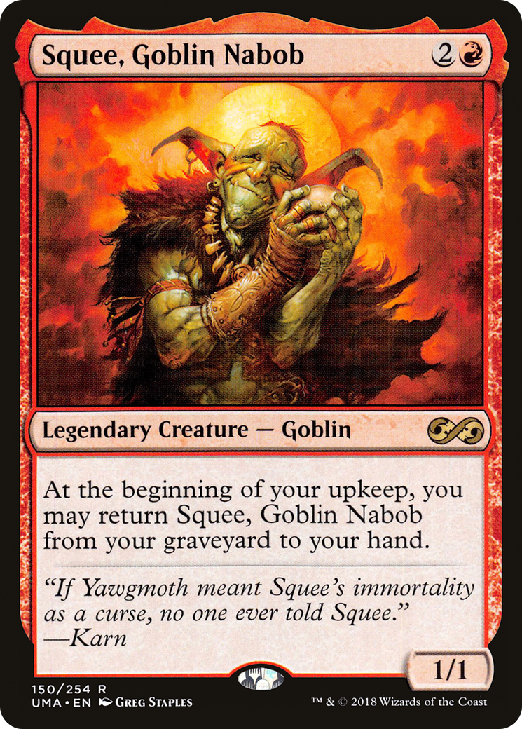Squee, Goblin Nabob (UMA-150)  Foil - Ultimate Masters