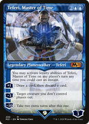 Teferi, Master of Time (Showcase) (290) (M21-290)  - Core Set 2021: (Showcase)