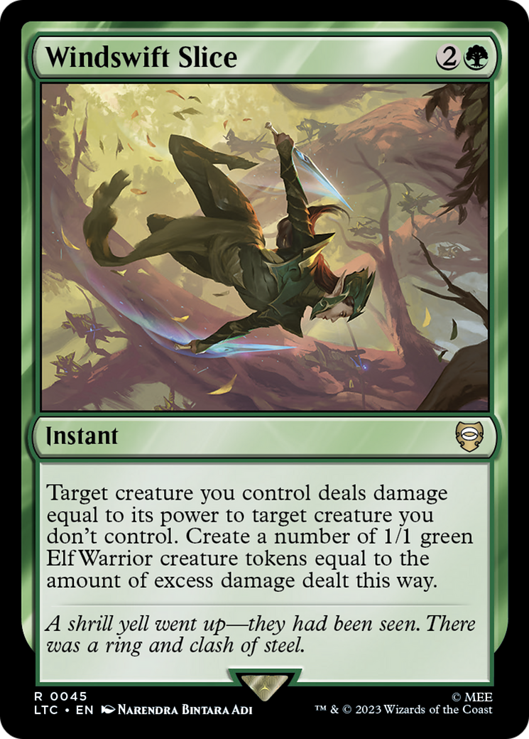 Windswift Slice (LTC-045)  - Tales of Middle-earth Commander
