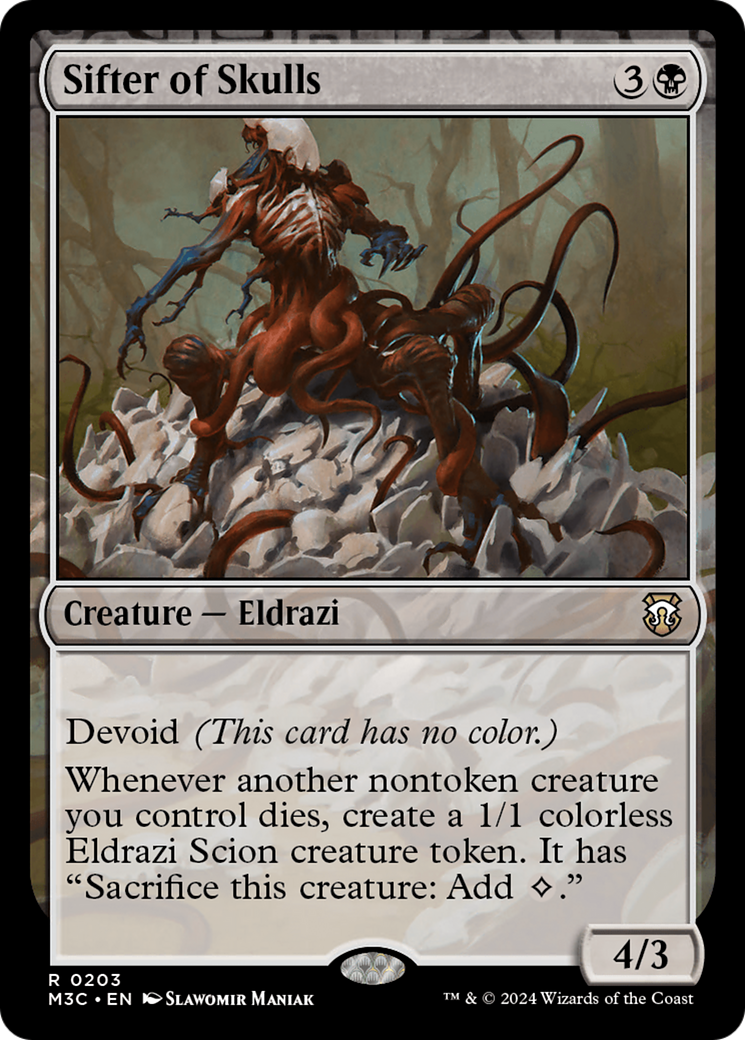 Sifter of Skulls (M3C-203)  - Modern Horizons 3 Commander: (devoid)